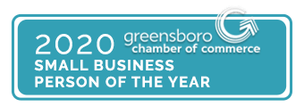 Greensboro NC 2020 Small Business Person Of The Year With Borders